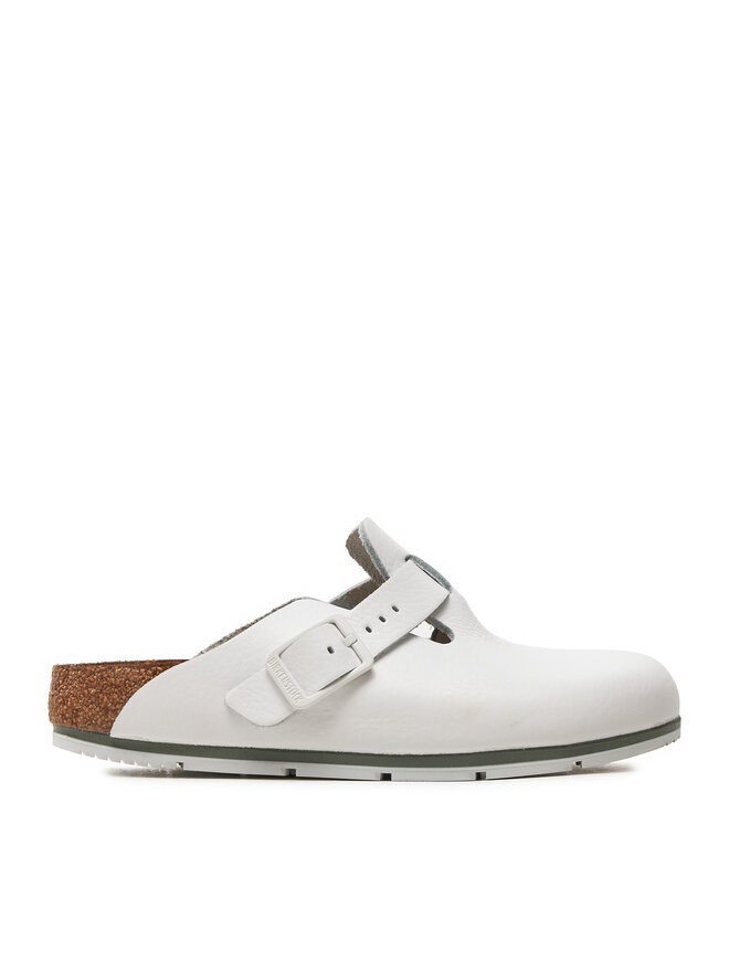 Birkenstock Pantoletten Birkenstock Boston Pro Le 1026214 Weiß