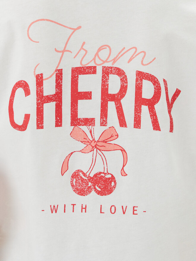 JDY JDY Camiseta Daisy 15348400 Blanco Regular Fit