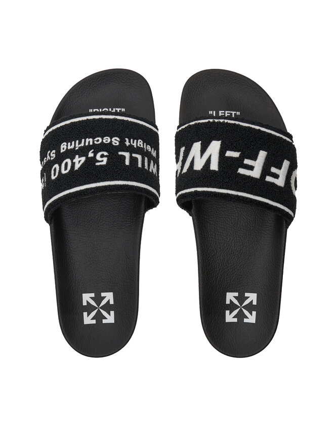 Off-White Παντόφλες Off-White OMIC001S22MAT0031001 Μαύρο