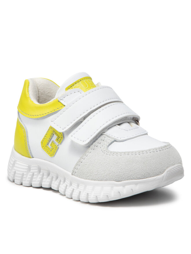 Guess Tenisice Guess Luigi Velcro FT5LUS ELE12 Bijela