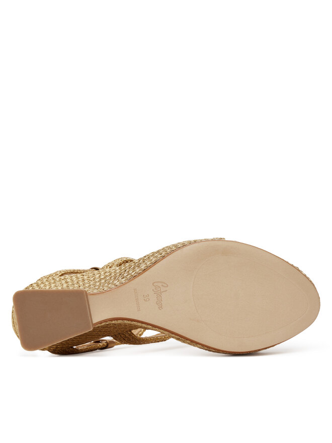 Castañer Espadrilles Castañer Jera/266 025562 Goldfarben