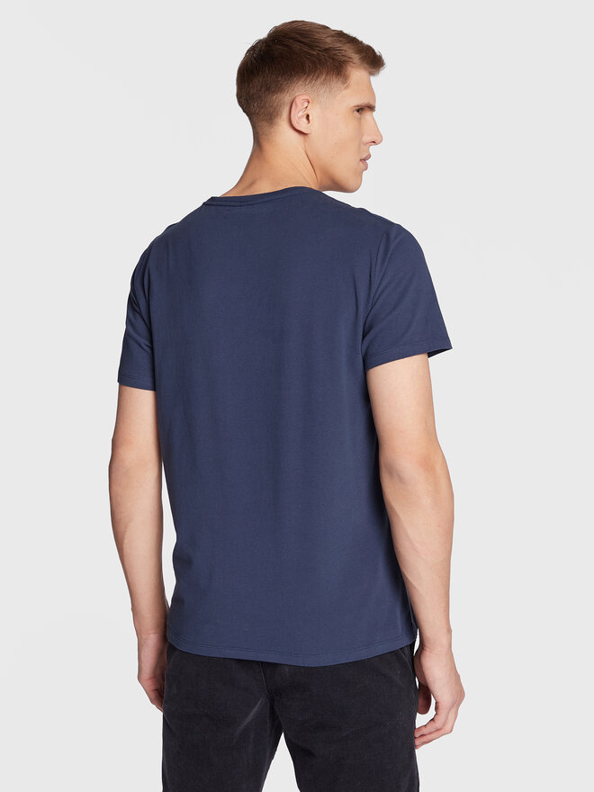 Blend Blend T-Shirt Dinton 20714824 Dunkelblau Regular Fit