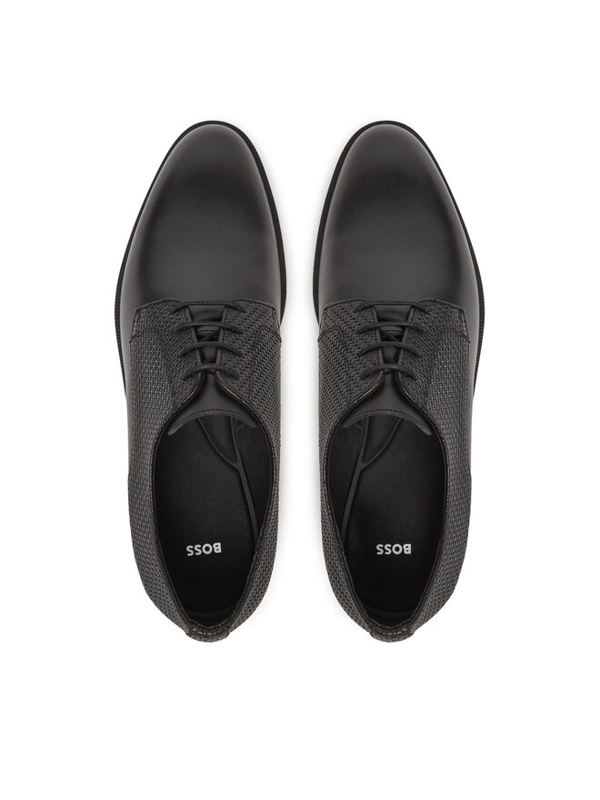 BOSS Félcipő BOSS Tayil_Derb_ltmxwv 50541716 Fekete