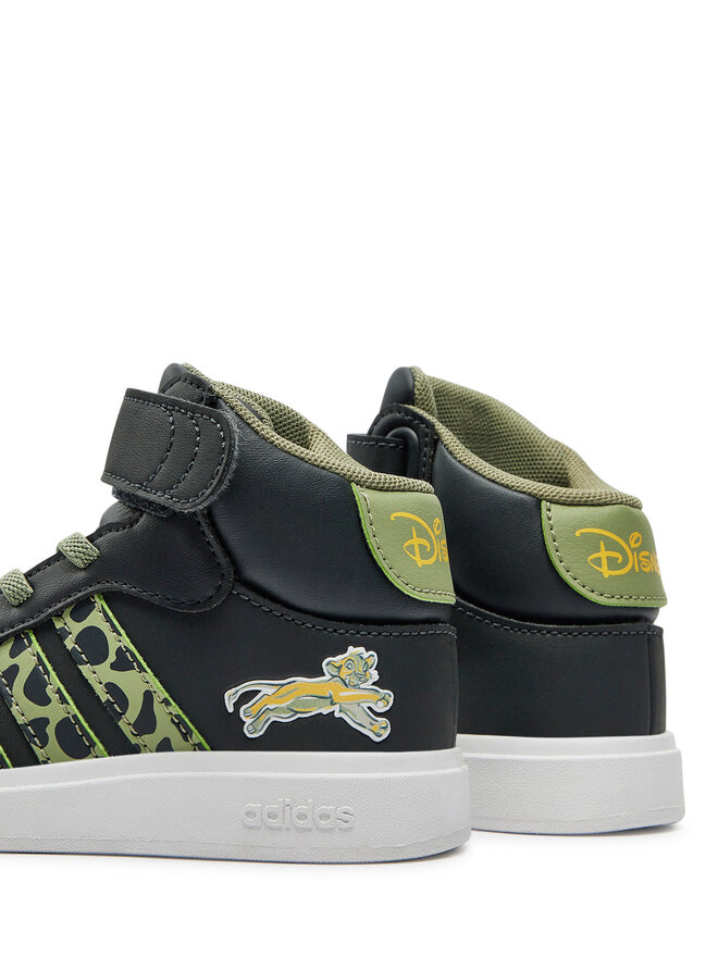 adidas Сникърси adidas Grand Court Mid Lionking K IF4094 Черен
