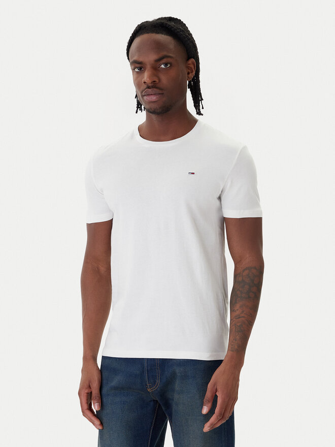 Tommy Jeans Tommy Jeans T-Shirt-Set DM0DM21579 Weiß Slim Fit
