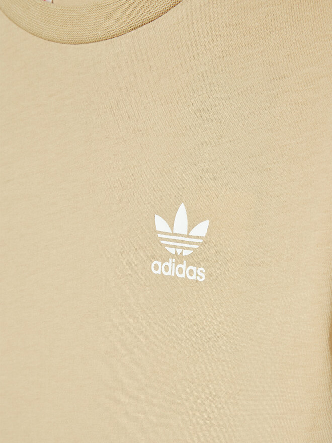 adidas adidas Marškinėliai HK7437 Smėlio Regular Fit
