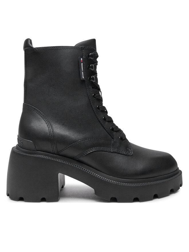 Tommy Jeans Schnürstiefeletten Tommy Jeans EN0EN02640 Schwarz