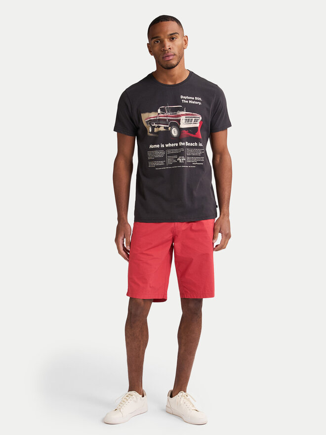 Petrol Industries Petrol Industries Camiseta M-1050-TSR604 Negro Regular Fit