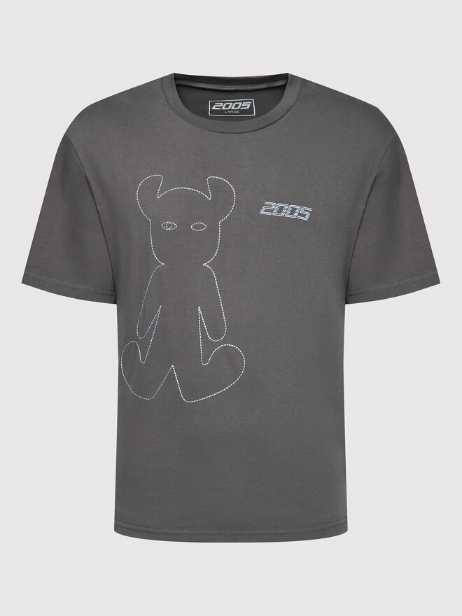 2005 2005 Футболка Unisex Horned Сірий Relaxed Fit