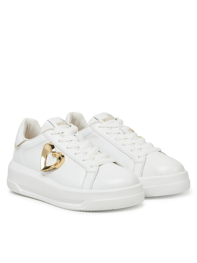 LOVE MOSCHINO Сникърси LOVE MOSCHINO JA15545G0MIA610A Бял