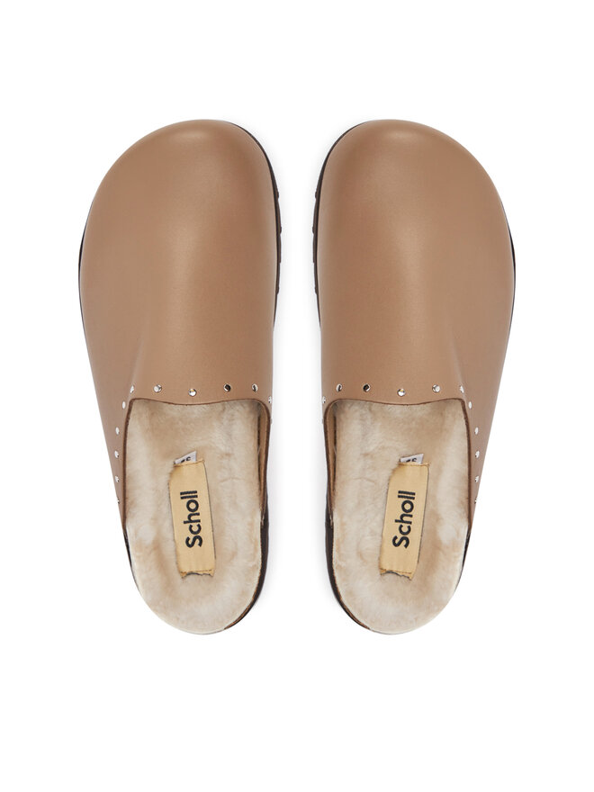 Scholl Papucs Scholl Fae Studs F30938 Barna
