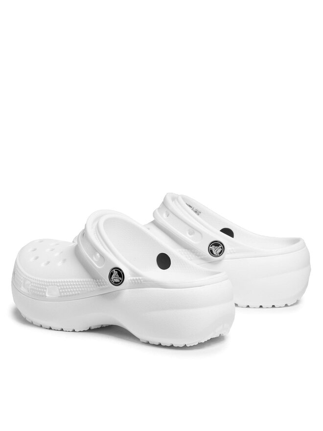Crocs Papucs Crocs Classic Platform Clog W 206750 Fehér