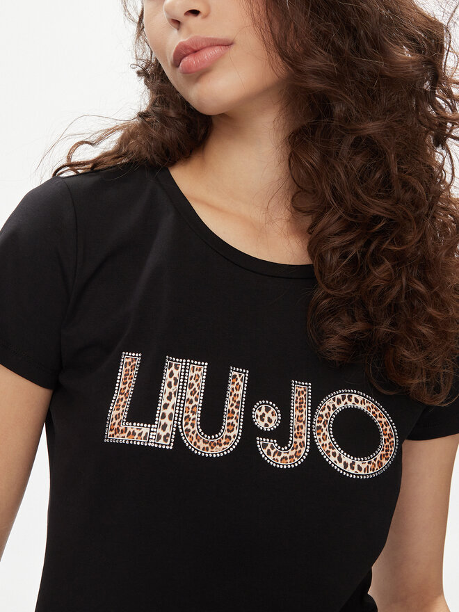 Liu Jo Liu Jo T-Shirt VA4105 JS003 Μαύρο Regular Fit