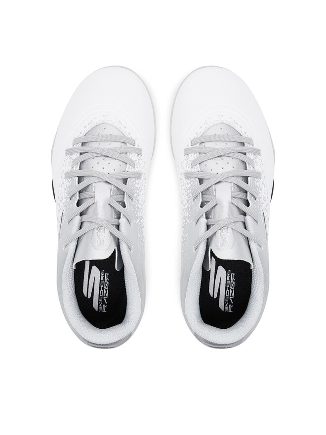 Skechers Взуття для футболу Skechers Razor 1.5 Jr Youth Tf 252061L/WSL Білий
