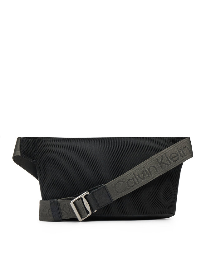 Calvin Klein Torbica za okrog pasu Calvin Klein Business Tech Camera Bag K50K512912 Črna