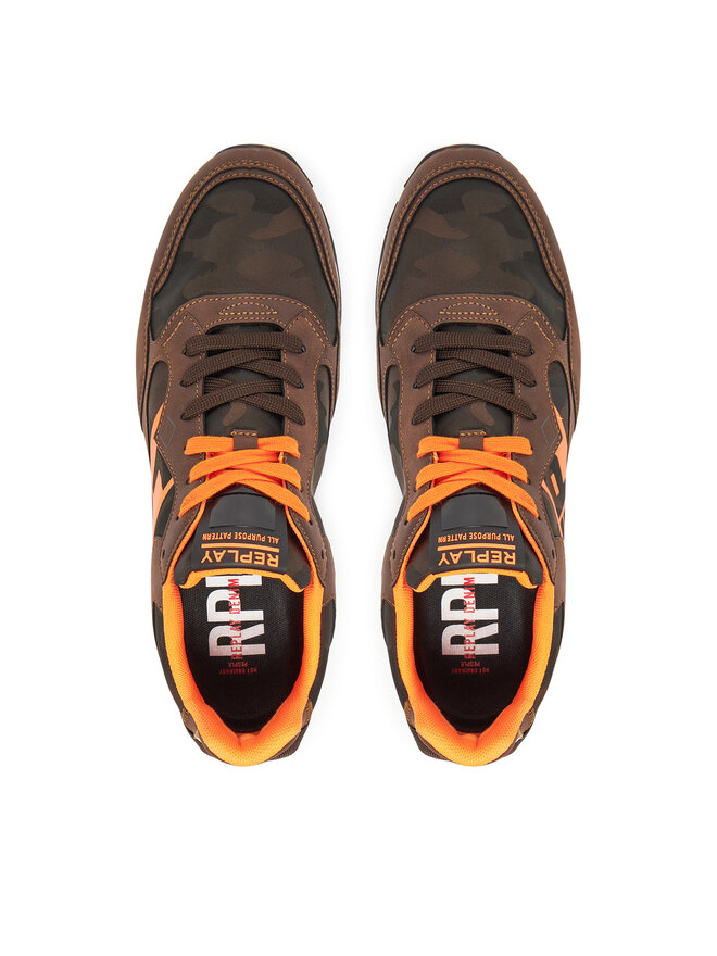 REPLAY Sneakers REPLAY GMS68 .000.C0096T Braun