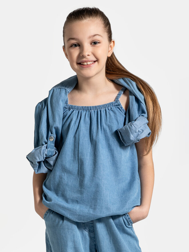 Coccodrillo Coccodrillo Top WC4140501HGJ Modra Regular Fit
