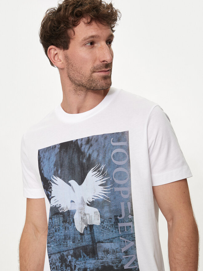 JOOP! Jeans JOOP! Jeans Camiseta 20Dismas 30042353 Blanco Modern Fit