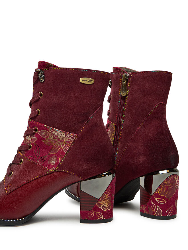 Laura Vita Botines Laura Vita Maevao 02 Guinda/burdeos