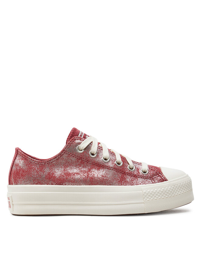 Converse Tornacipő Converse Chuck Taylor All Star Lift Platform Suede Shimmer A11634C Rózsaszín