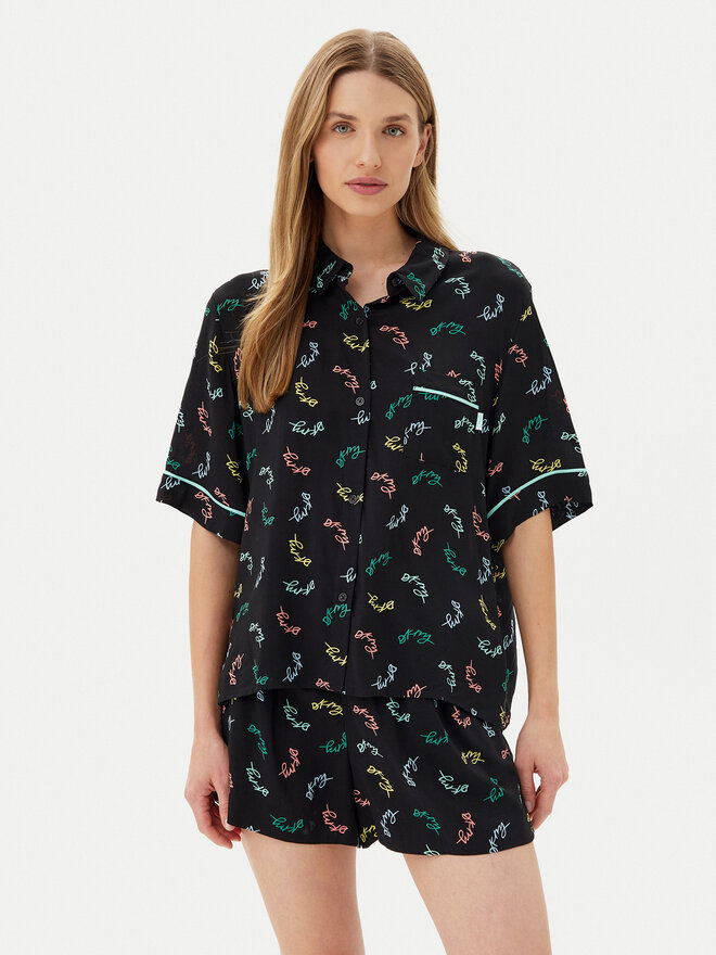 DKNY DKNY Pijama YI50005 Negro Regular Fit