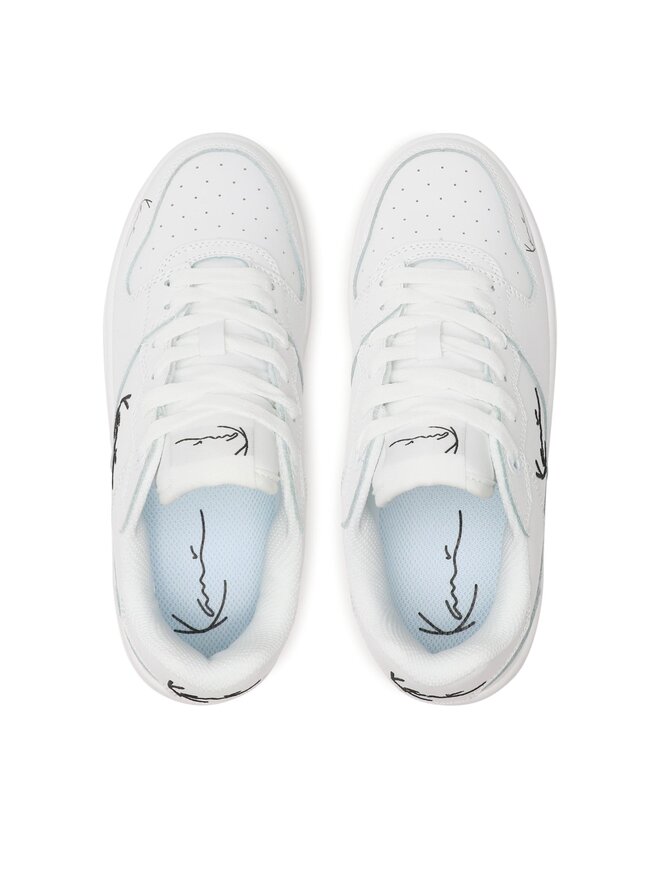 Karl Kani Sneakersy Karl Kani KK 89 UP 23 KKFWW000281 Biela