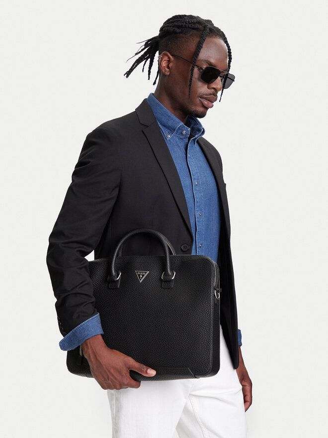 Guess Laptoptáska Guess HMTOGR P5247 Fekete