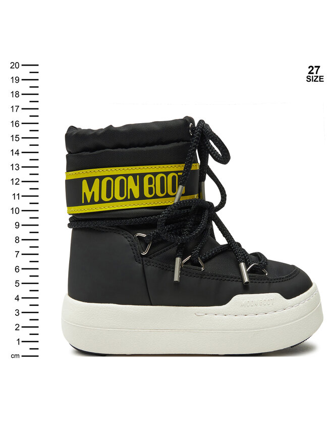 Śniegowce Moon Boot Junior Park Boot 80D3440020 Czarny