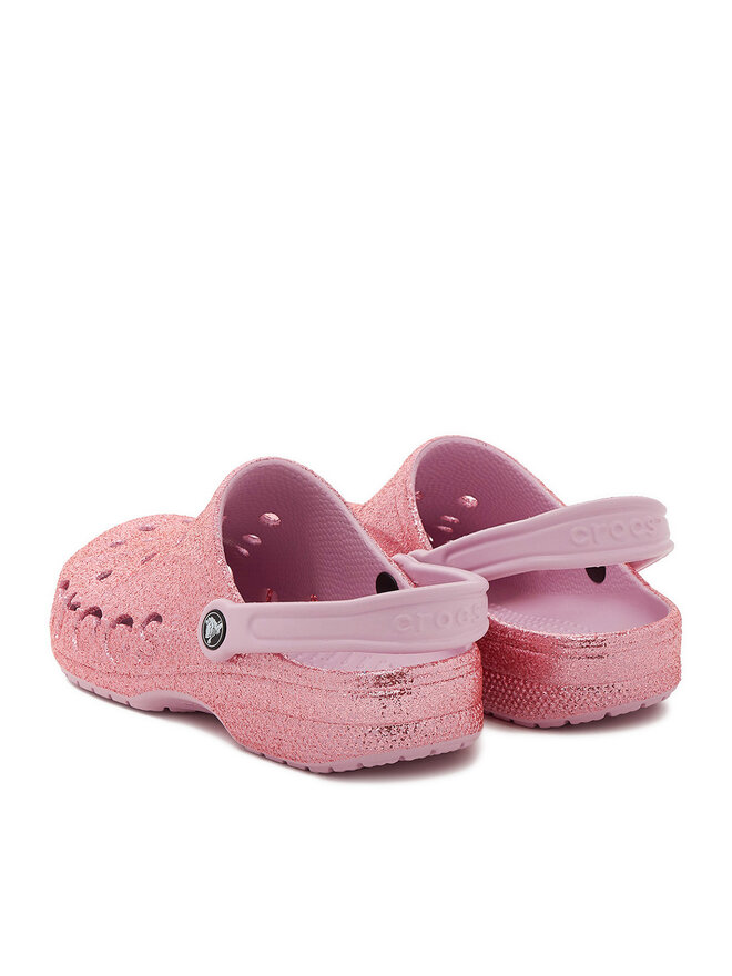 Crocs Pantoletten Crocs C-BAYA GLITTER CLOG 205925-6GD Rosa