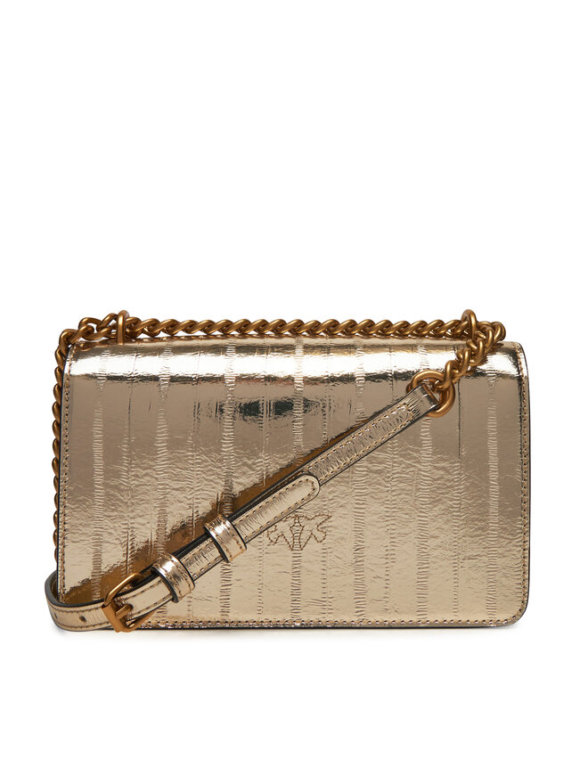 PINKO Torebka PINKO Love One Mini Dc PE 25 PLTT 100074 A26X Złoty