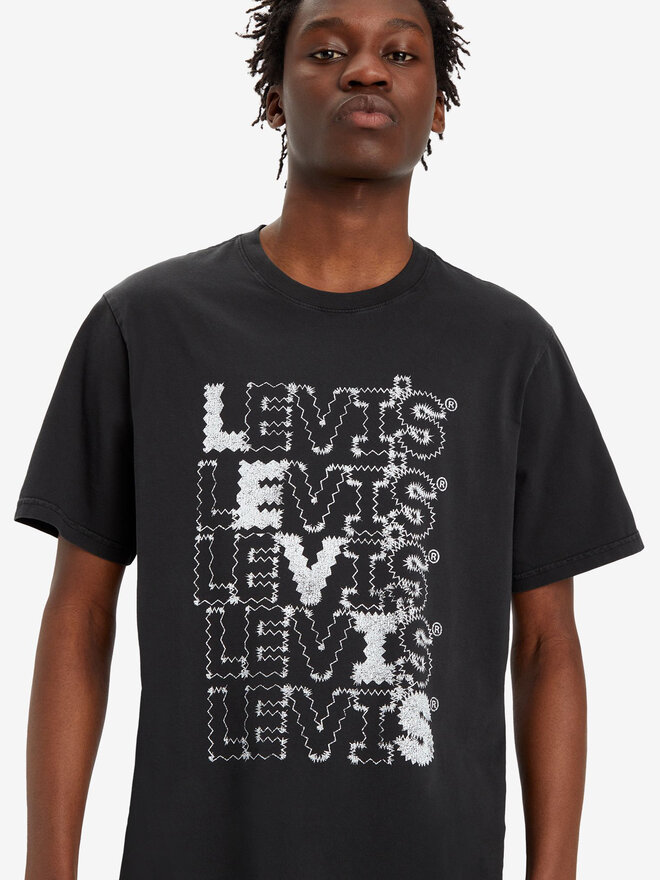 Levi's® Levi's® Marškinėliai 16143-1240 Juoda Relaxed Fit