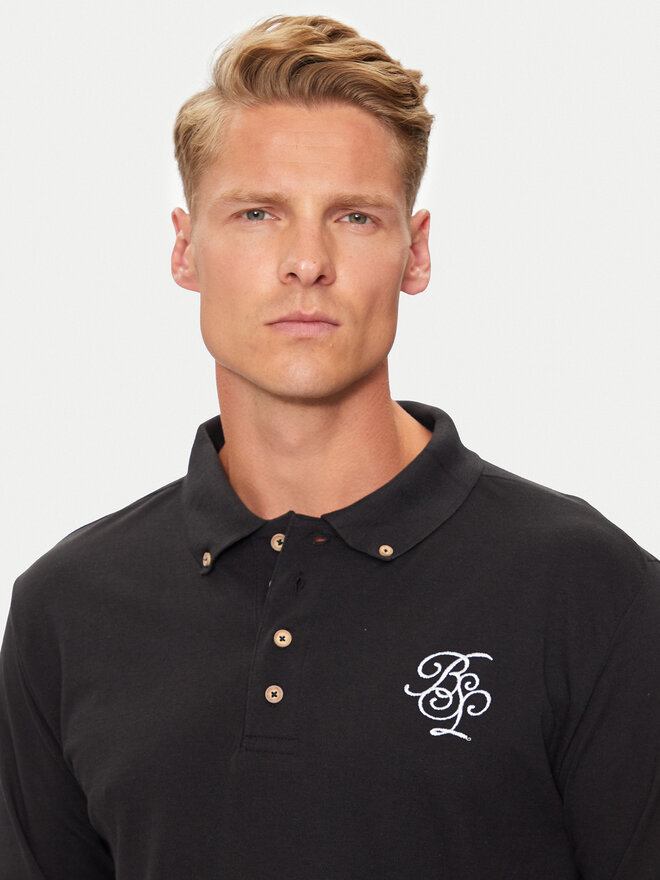 Brave Soul Brave Soul Polo MLT-412KLAY Μαύρο Regular Fit