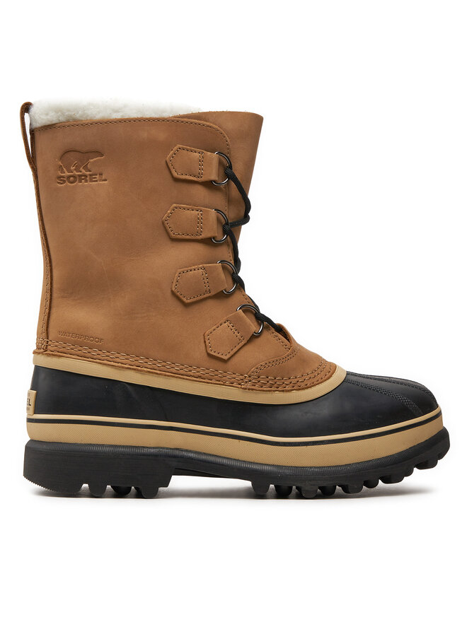 Sorel Μπότες Χιονιού Sorel Caribou NM1000 Καφέ