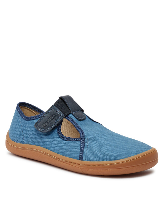 Froddo Tenisky Froddo Barefoot Canvas T G1700380-1 D Modrá