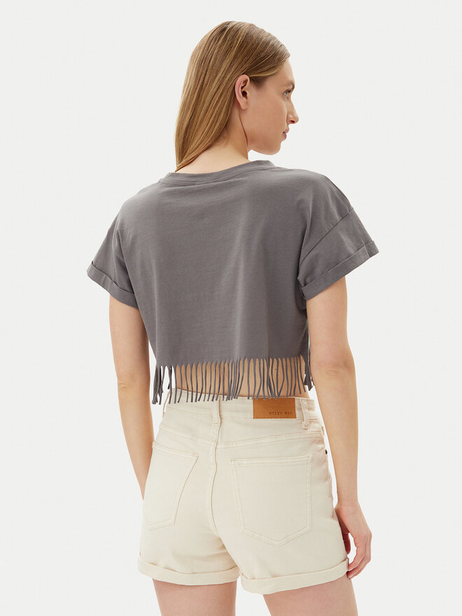 Noisy May Noisy May Póló Gaby 27033386 Szürke Regular Fit