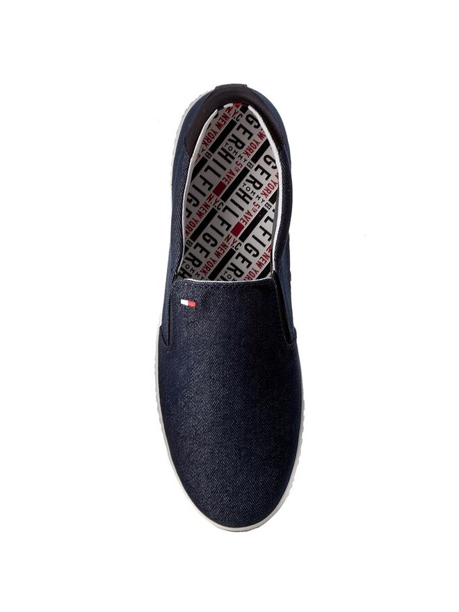 Sneakers aus Stoff Tommy Hilfiger Howell 2F FM0FM00474 Dunkelblau eschuhe