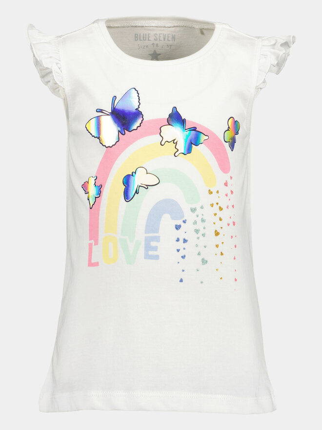 Blue Seven Blue Seven Τοπ 702316 X Λευκό Regular Fit