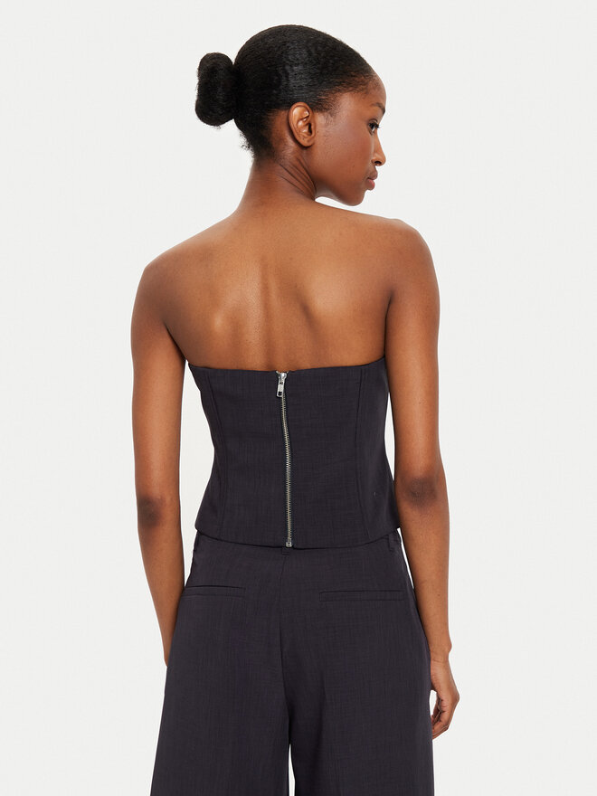 Herskind Herskind Top Cosima 5254519 Dunkelblau Slim Fit