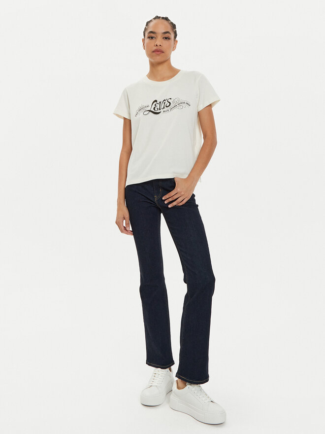 Levi's® Levi's® Marškinėliai Graphic A8804-0023 Balta Boxy Fit