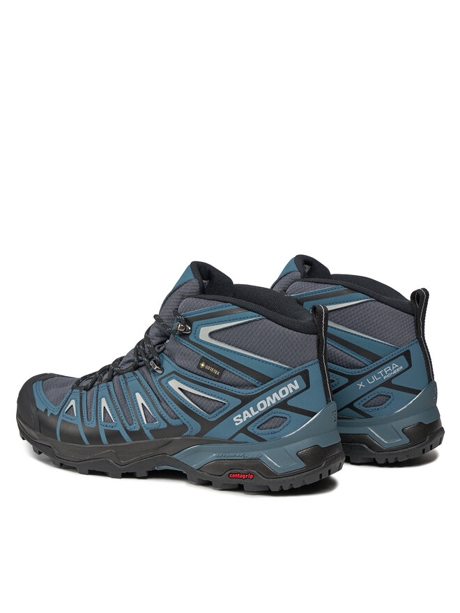 Salomon Trekkingschuhe Salomon X Ultra Pioneer Mid GORE-TEX L47196400 Schwarz
