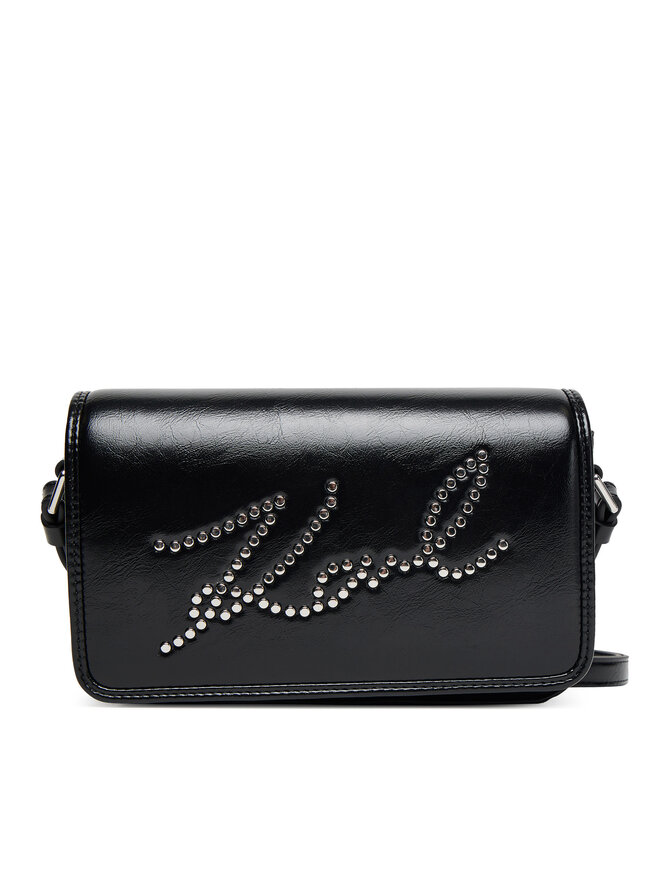 KARL LAGERFELD Ročna torba KARL LAGERFELD A3W30304 Črna