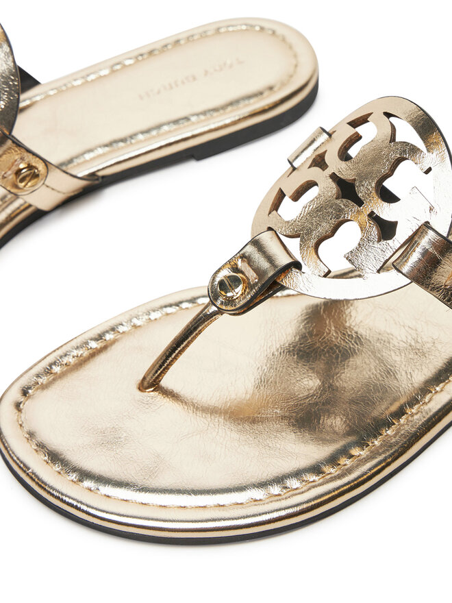 Tory Burch Japonki Tory Burch Miller 162596 Złoty
