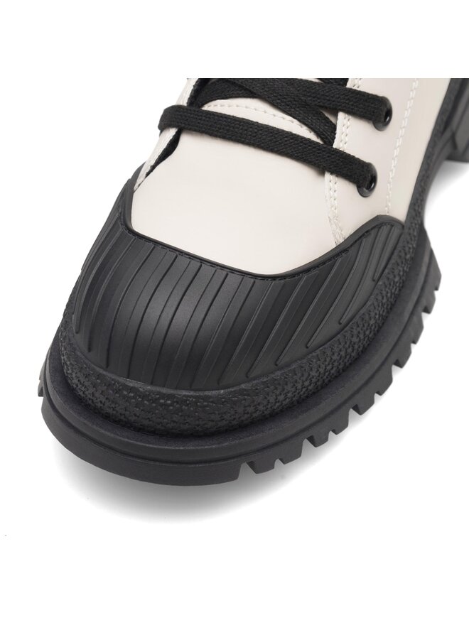 DeeZee Botines planos DeeZee CS6032-04 Beis