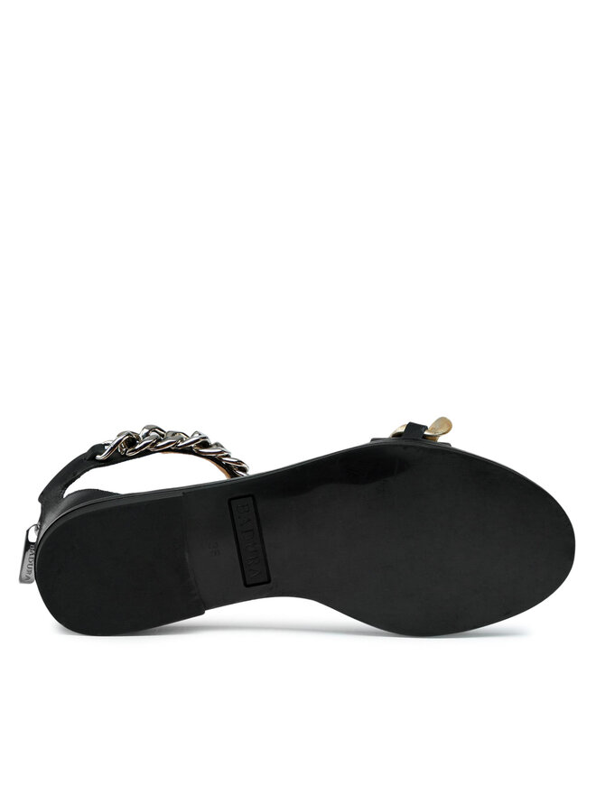 Badura Sandały Badura 22SS19 Czarny