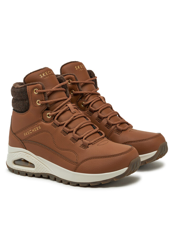 Skechers Členková obuv Skechers 177179 Hnedá