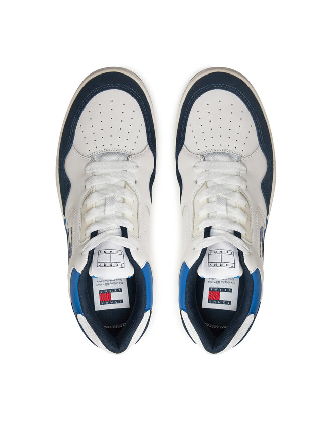 Tommy Jeans Snīkeri Tommy Jeans Tjm New Basket Sneaker Lc EM0EM01500 Tumši zils
