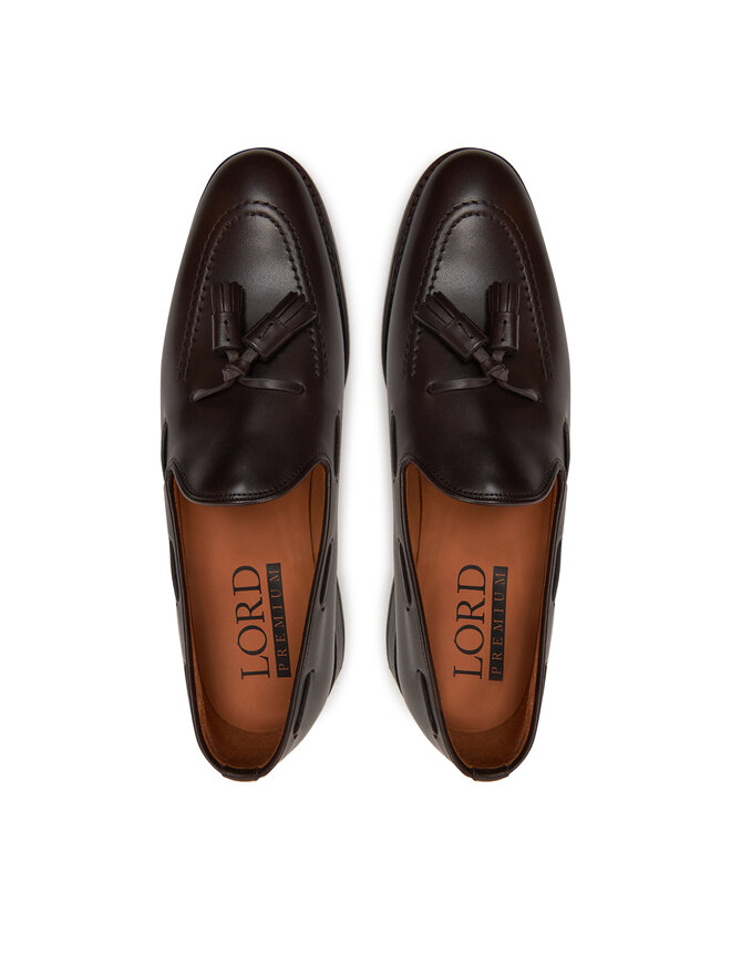 Lord Premium Loaferice Lord Premium Tassel 5701 Smeđa