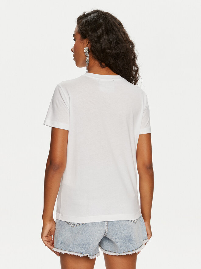 Versace Jeans Couture Versace Jeans Couture Camiseta 76HAHG02 Blanco Slim Fit