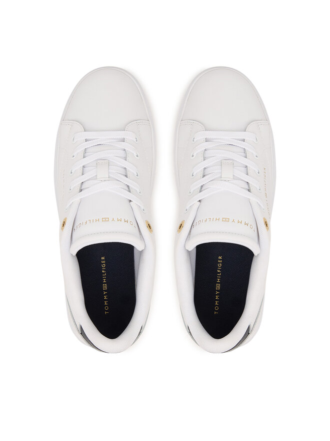 Tommy Hilfiger Sneakers Tommy Hilfiger Th Chic Sneaker FW0FW09105 Weiß