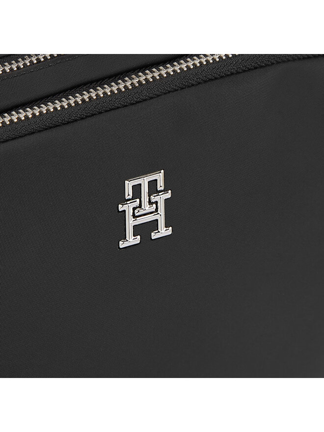 Tommy Hilfiger Ročna torba Tommy Hilfiger Poppy Th Crossover AW0AW15638 Črna